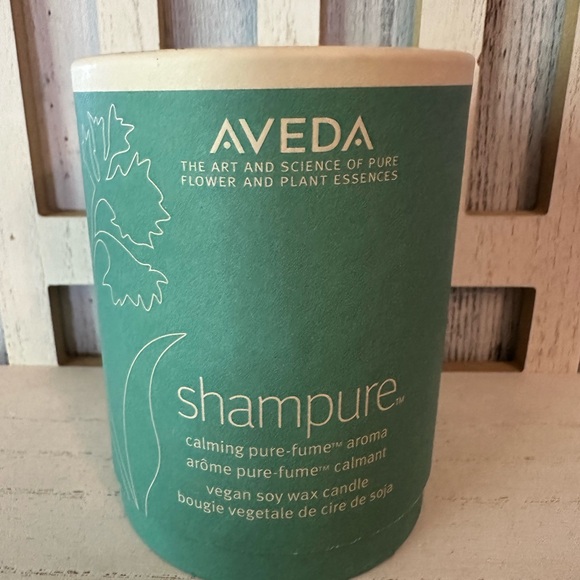 Aveda Shampure Vegan Soy Wax Calming Pure Fume Aroma Candle Discontinued New - Picture 6 of 6